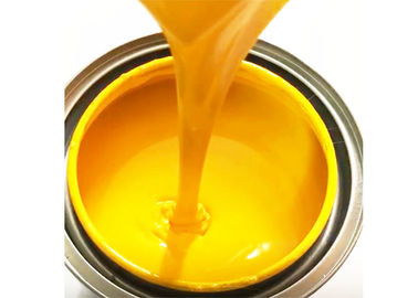 Pintura amarilla limón metálica sólida del coche, pintura automotriz brillante del líquido 2k