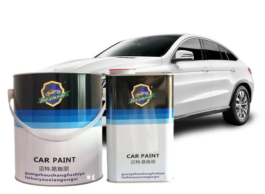 Tacto sólido del vehículo de la pintura del ODM 2K encima de la pintura azul metálica del coche del negro de plano de la pintura