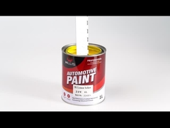 Pintura para automóviles de 2k líquido sólido metálico brillante color amarillo limón