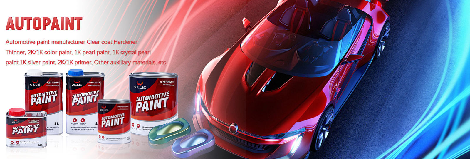 endurecedor automotriz de la pintura