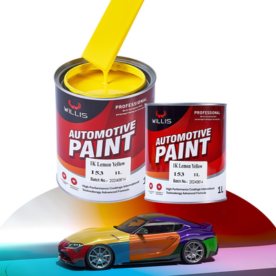Revestimiento metálico epoxi anti arañazos 1K Pintura para automóviles Para mezclar el marco de automóviles Pintura para automóviles Pintura para carrocería de automóviles