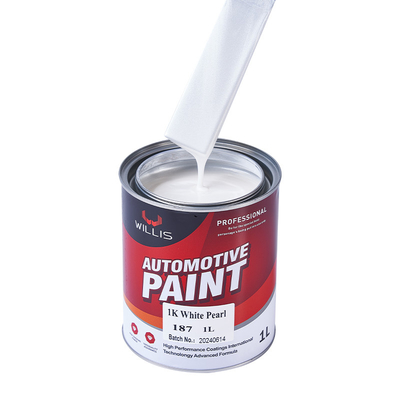 Acrílico Flash Perla clara pintura automotriz alta sólida rápida seca Perla blanca pintura para automóviles pintura acrílica laca