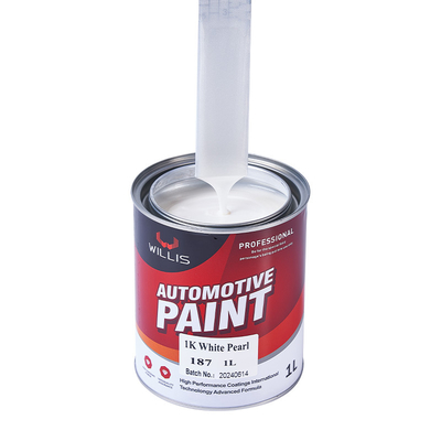 Acrílico Flash Perla clara pintura automotriz alta sólida rápida seca Perla blanca pintura para automóviles pintura acrílica laca