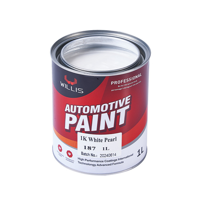 Acrílico Flash Perla clara pintura automotriz alta sólida rápida seca Perla blanca pintura para automóviles pintura acrílica laca