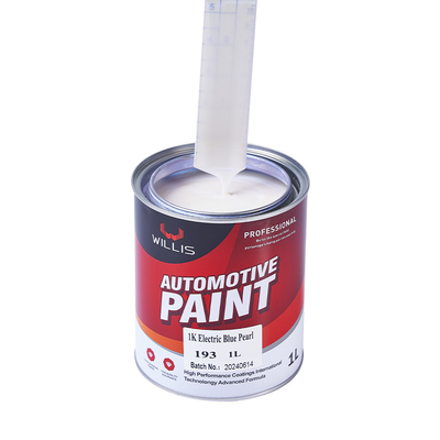 Metal Bucket 1k Primer Perla Blanco Pintura de coches Resistencia al clima Para vallas de anuncios Colores de pintura metálica