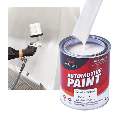 Metal Bucket 1k Primer Perla Blanco Pintura de coches Resistencia al clima Para vallas de anuncios Colores de pintura metálica