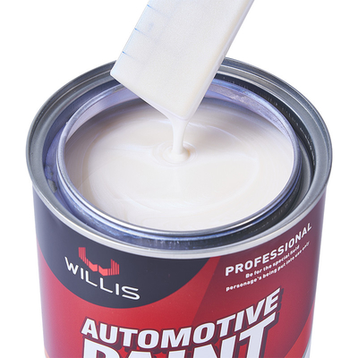 Metal Bucket 1k Primer Perla Blanco Pintura de coches Resistencia al clima Para vallas de anuncios Colores de pintura metálica