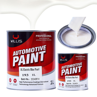 Metal Bucket 1k Primer Perla Blanco Pintura de coches Resistencia al clima Para vallas de anuncios Colores de pintura metálica