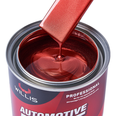 Acrílico seco rápido Flash Perla clara pintura automotriz 1K Perla roja pintura acrílica de laca delgada automotriz