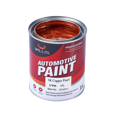Suministro de fábrica Laca acrílica 1K Basecoat Perla pintura de automóviles 1K Perla de cobre OEM Disponible Auto Refinish Spray pintura de automóviles