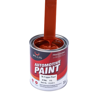 Suministro de fábrica Laca acrílica 1K Basecoat Perla pintura de automóviles 1K Perla de cobre OEM Disponible Auto Refinish Spray pintura de automóviles