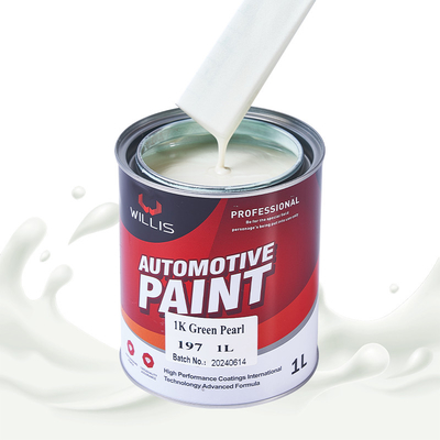 1K Basecoat Pintura de automóviles perles 1K Verde Perla Acrílica Laca Pintura de automóviles Marcas de pintura de automóviles metálica