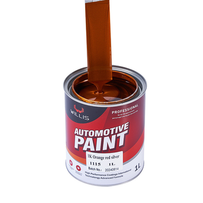 Pintura para automóviles de plata mate para parachoques de plástico Pintura metálica para automóviles Pintura de pulverización