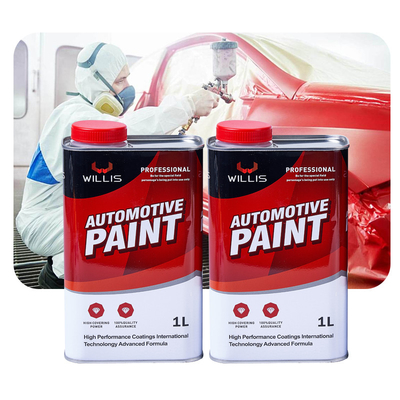 Coche 2k Reparación de rasguños claros Pintura acrílica industrial endurecedor 2k Topcoat Pinturas de aerosoles de automóviles Pintura de automóviles de alto brillo