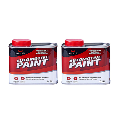 Suministro de fábrica Alta brillantez Seca lenta 2k Pintura automotriz endurecedor OEM Disponible Pintura de automóviles de aerosol