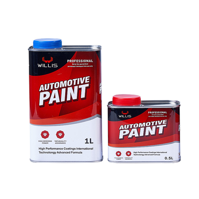 Efecto espejo baja viscosidad 2k Automoción pintura de capa clara pintura de automóvil de alto brillo herramienta de pulverización de pintura de automóvil sólida
