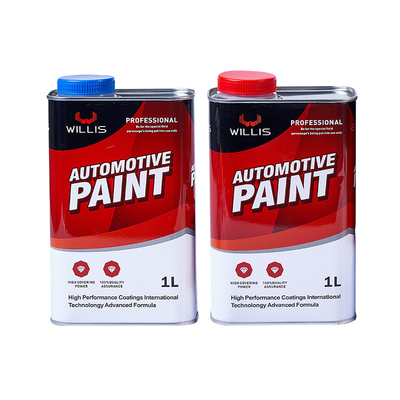 Efecto espejo baja viscosidad 2k Automoción pintura de capa clara pintura de automóvil de alto brillo herramienta de pulverización de pintura de automóvil sólida