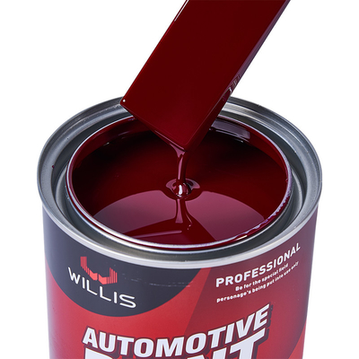 Seca rápida Auto cuerpo de relleno de metal 2K púrpura Rojo pintura automática 2k pintura de pulverización púrpura Rojo
