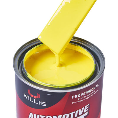 Blanco Negro Líquido 2k Amarillo Brillante Pintura de coches Primer Intermedio Auto Refinish Pintura Acrílica Spray
