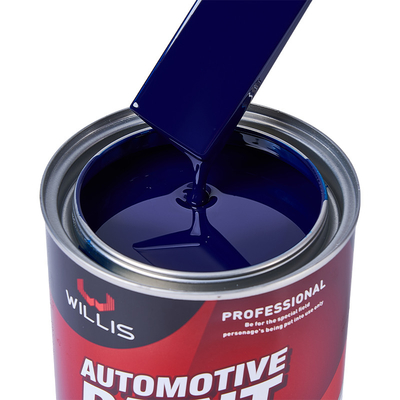 Pintura de coche azul metálico duro, color exacto para el vehículo Pintura automática de acabado.