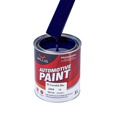 Pintura de coche azul metálico duro, color exacto para el vehículo Pintura automática de acabado.