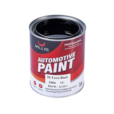 Vehículo Touch Up Naranja Rojo Verde 2K Pintura sólida 2K Extra Negro Pintura acrílica Revestimiento líquido Pintura de automóviles