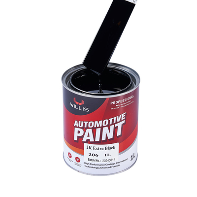 Vehículo Touch Up Naranja Rojo Verde 2K Pintura sólida 2K Extra Negro Pintura acrílica Revestimiento líquido Pintura de automóviles
