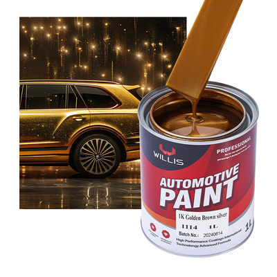 Color de encargo electrochapado chispa de la pintura automotriz metálica de plata para el espray