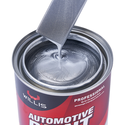 Resistencia a los arañazos Pintura para automóviles metálica de plata duradera 2 años Vida útil Pintura para automóviles metálica