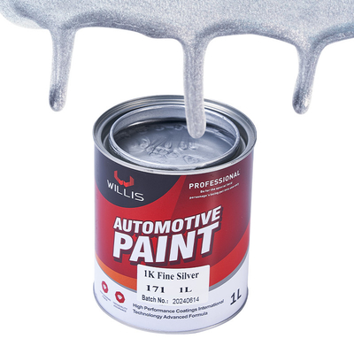 Alta luminosidad Plata base de la capa de pintura, relleno de la carrocería 1K Tinta base de la pintura metálica pintura automotriz pintura de plata