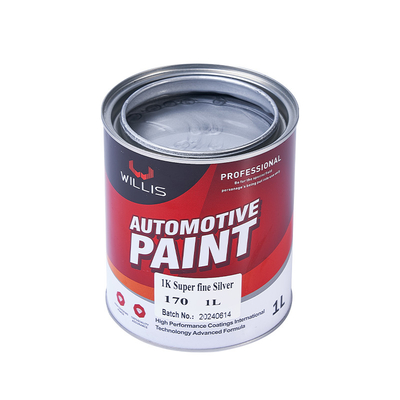 Pintura para automóviles metálica de color azul brillante de plata, resistente al calor, de tamaño ajustable, acrílica, laca, pintura en aerosol