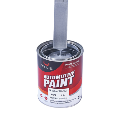 Refinar la pintura de automóviles con polvo de plata metálica 1K Basecoat, pintura de aerosoles de laca acrílica, pintura de automóviles