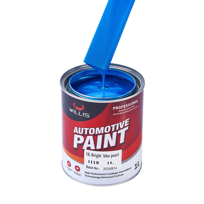 45 min. Seco de pintura de ruedas de automóviles Glitter, Alta Blanqueza Perla Blanca pintura automática, pintura acrílica con laca, diluyente de pintura