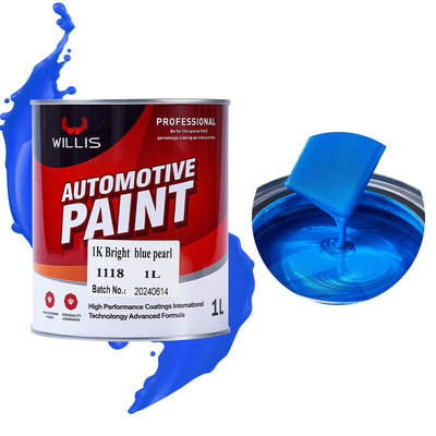 45 min. Seco de pintura de ruedas de automóviles Glitter, Alta Blanqueza Perla Blanca pintura automática, pintura acrílica con laca, diluyente de pintura