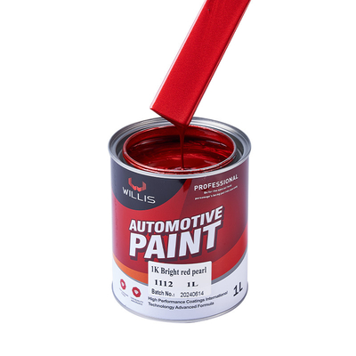 1k primer de pintura para automóviles de color blanco perla Resistencia a las intemperie para vallas publicitarias, recubrimiento líquido, pintura para automóviles
