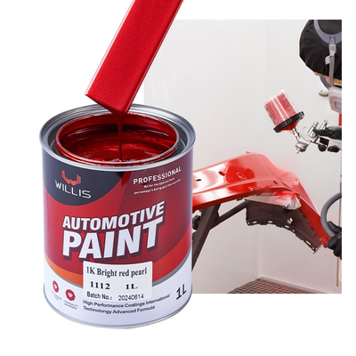 1k primer de pintura para automóviles de color blanco perla Resistencia a las intemperie para vallas publicitarias, recubrimiento líquido, pintura para automóviles