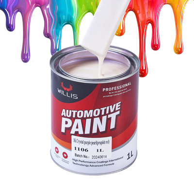 Pinturas para automóviles de perlas metálicas para limpieza de automóviles de varios colores, pintura de laca acrílica, pintura de spray de perlas
