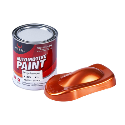 Pintura para automóviles no tóxica de perla azul de medianoche, pintura de automóviles Rustoleum líquido, pintura de color 2K / 1K, pintura de perla 1K