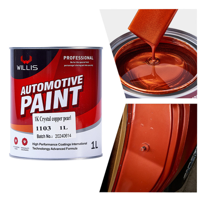 Pintura para automóviles no tóxica de perla azul de medianoche, pintura de automóviles Rustoleum líquido, pintura de color 2K / 1K, pintura de perla 1K