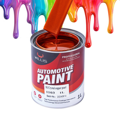 Pintura para automóviles no tóxica de perla azul de medianoche, pintura de automóviles Rustoleum líquido, pintura de color 2K / 1K, pintura de perla 1K
