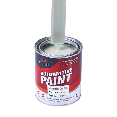 Pintura de perlas multicolor personalizable 1K Pintura acrílica de automóviles para Willis Car Servicios OEM / ODM