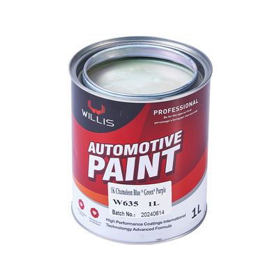 Pintura de perlas multicolor personalizable 1K Pintura acrílica de automóviles para Willis Car Servicios OEM / ODM
