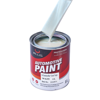 Pintura de perlas multicolor personalizable 1K Pintura acrílica de automóviles para Willis Car Servicios OEM / ODM