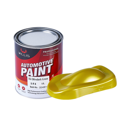 Toque para arriba la materia prima principal de acrílico lustre metálico del color de la pintura del coche 1K del alto