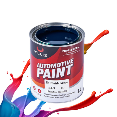 Color de pintura de automóvil 1K personalizado para limpieza automática Alto rendimiento fácil de aplicar, pintura acrílica de aerosoles para automóviles