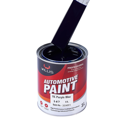 Alto deluente de pintura del coche del lustre 1k Basecoat, colores amarillos/del verde del coche de la pintura