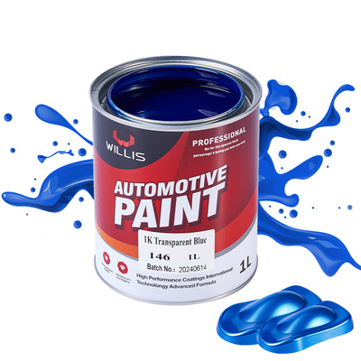 Rojo profundo 1K pintura de automóvil con sistema de formulario, Acrílico pintura de pulverización de automóviles