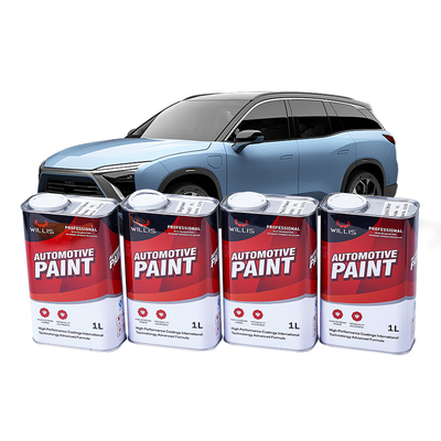 Color exacto del endurecedor automotriz de la pintura del cuerpo de la restauración para las fuentes de la pintura de la tienda
