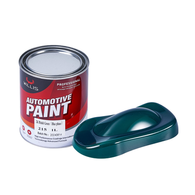 Varios colores metálicos pintura automotriz 2k de alto rendimiento para la superficie del automóvil