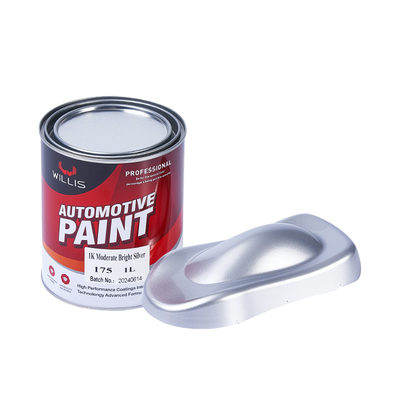 1K Púrpura de revestimiento de color plateado pintura de pulverización de automóviles Dos años de vida útil